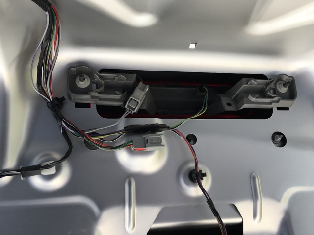 Back of old light Back of old taillight